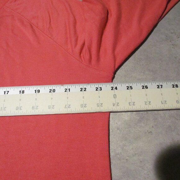 Athleta sweatshirt Womens 1X Pink stretch soft Crew Neck - Picture 3 of 6